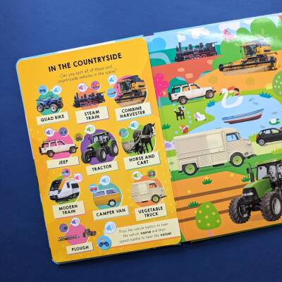 Things That Go (100 Button Sound Book) - 4