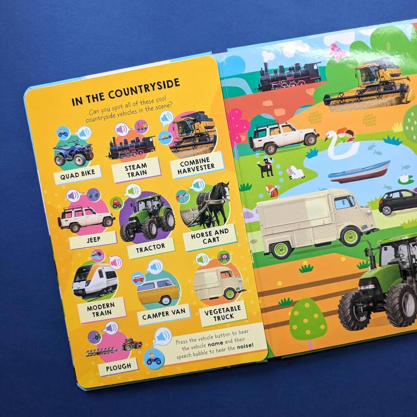 Things That Go (100 Button Sound Book) - 4