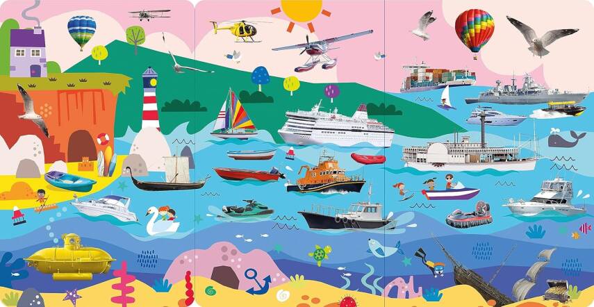 Things That Go (100 Button Sound Book) - 7