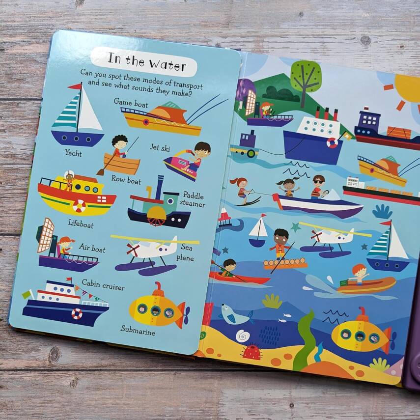 Transport (My First Look & Find Sound Book) - 4