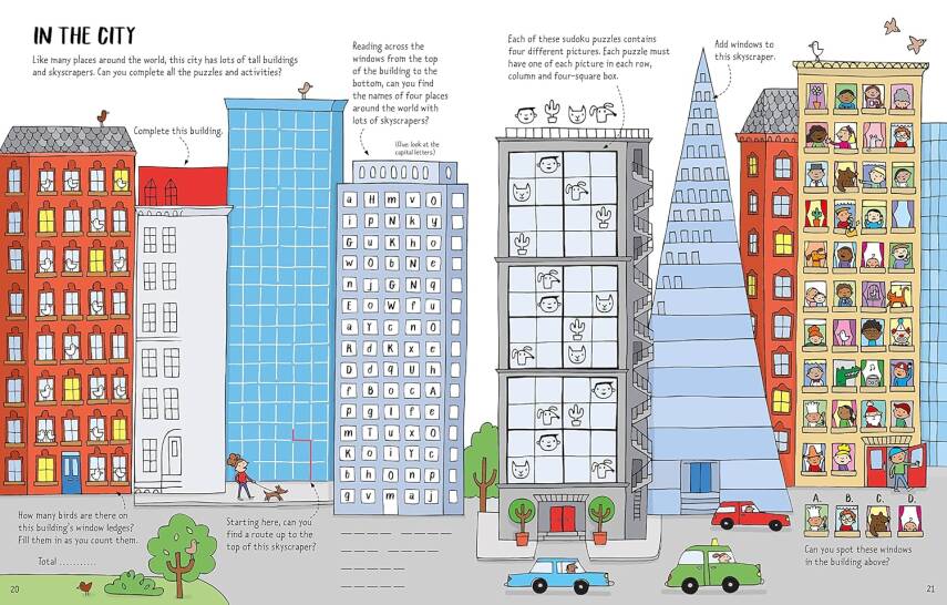 Travel Activity Book - 2