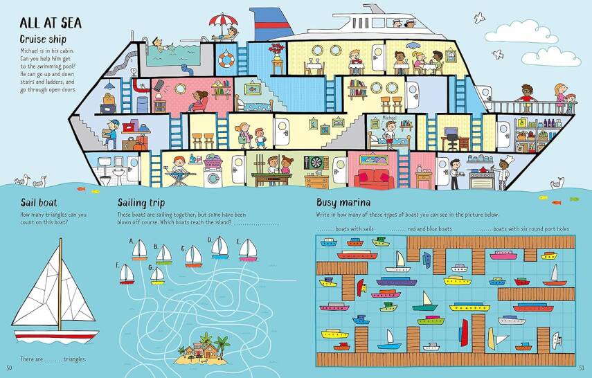 Travel Activity Book - 4