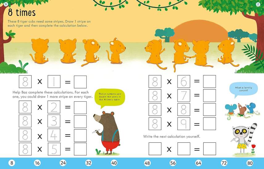 Usborne Workbooks Times Tables - 2