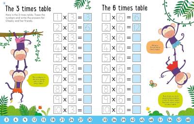 Usborne Workbooks Times Tables - 4