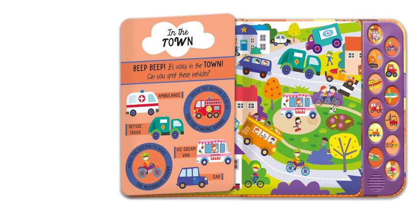 Vehicles (12 Button Sound Book) - 2