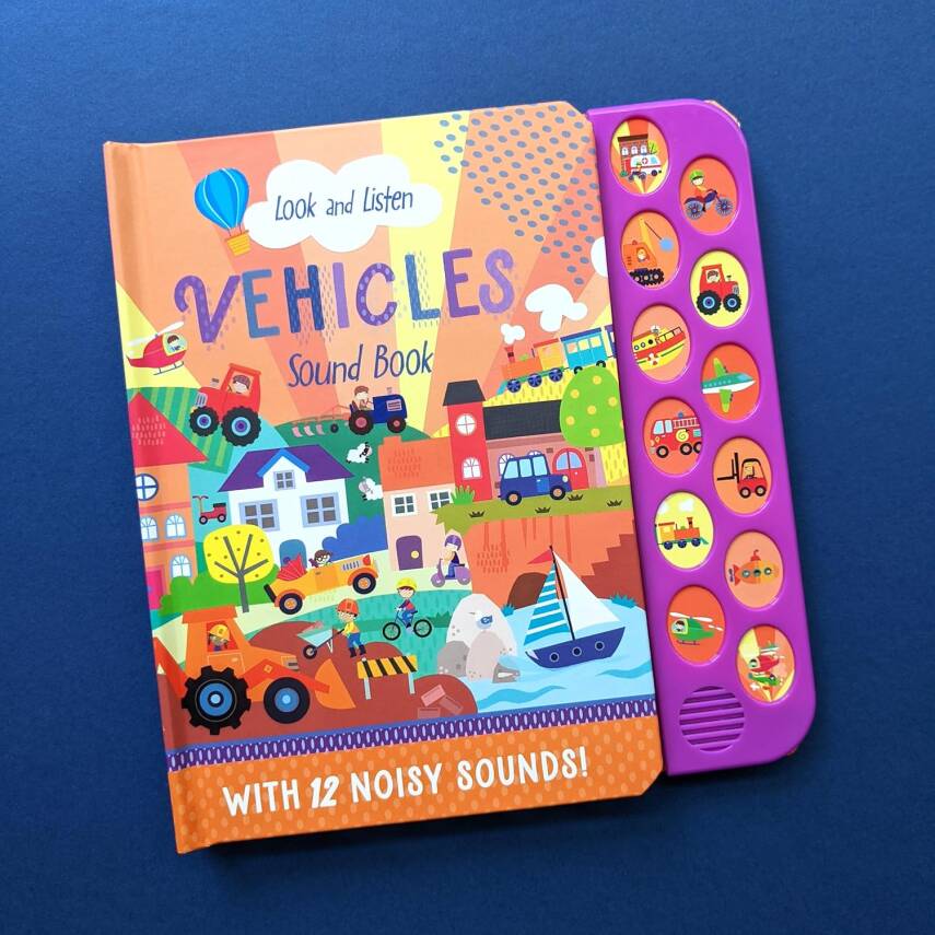 Vehicles (12 Button Sound Book) - 4