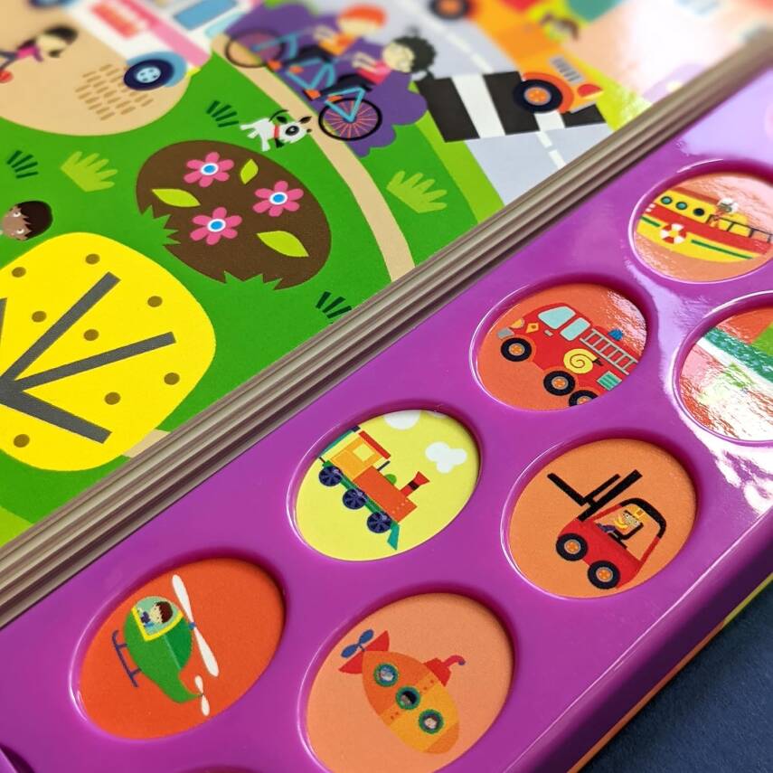 Vehicles (12 Button Sound Book) - 5