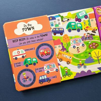 Vehicles (12 Button Sound Book) - 6