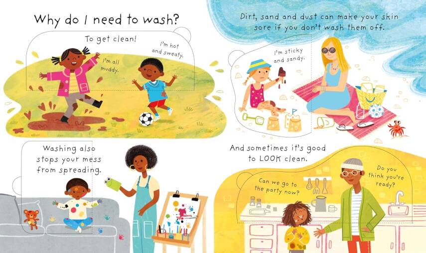 Very First Questions & Answers: Why do I need to wash? - 2