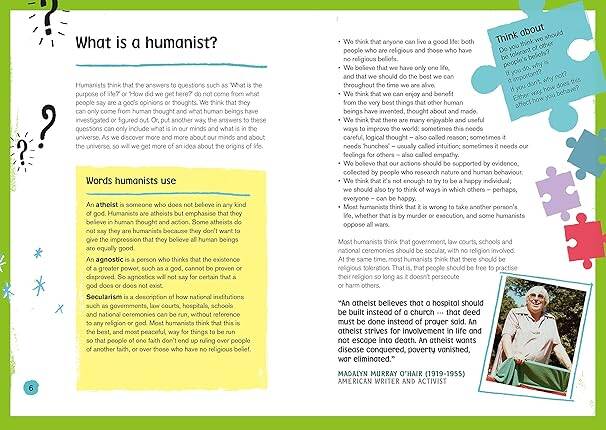 What is Humanism? How do you live without a god? And Other Big Questions for Kids - 5