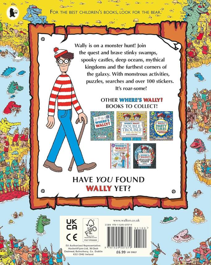 Where's Wally? Monster Hunt: Activity Book - 2