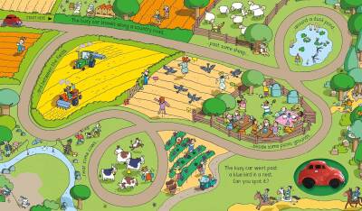 Wind-Up Busy Car - 2