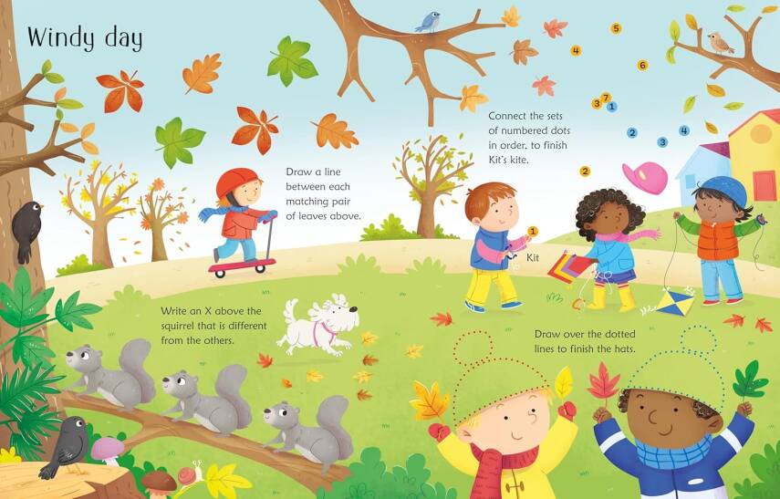 Wipe-Clean: Autumn Activities - 2