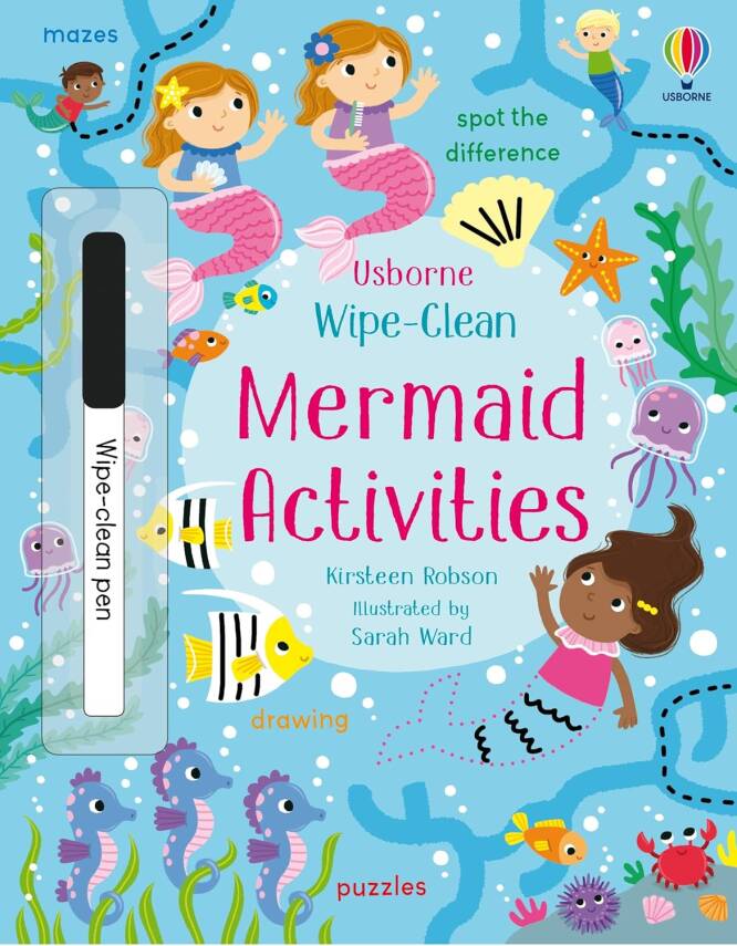 Wipe-Clean Mermaid Activities - 1