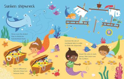 Wipe-Clean Mermaid Activities - 3