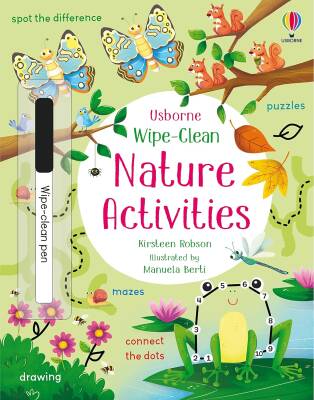 Wipe-Clean: Nature Activities - Usborne