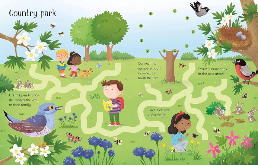 Wipe-Clean: Nature Activities - 4