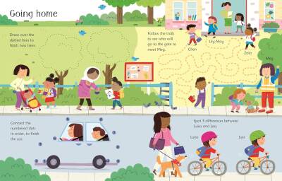 Wipe-Clean Starting School Activities - 4