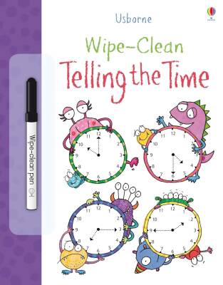 Wipe-Clean: Telling the Time - Usborne