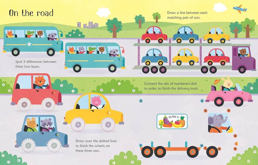 Wipe-Clean Things that go Activities - 3