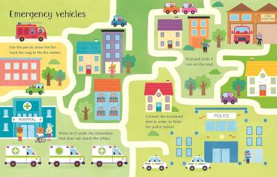 Wipe-Clean Things that go Activities - 4