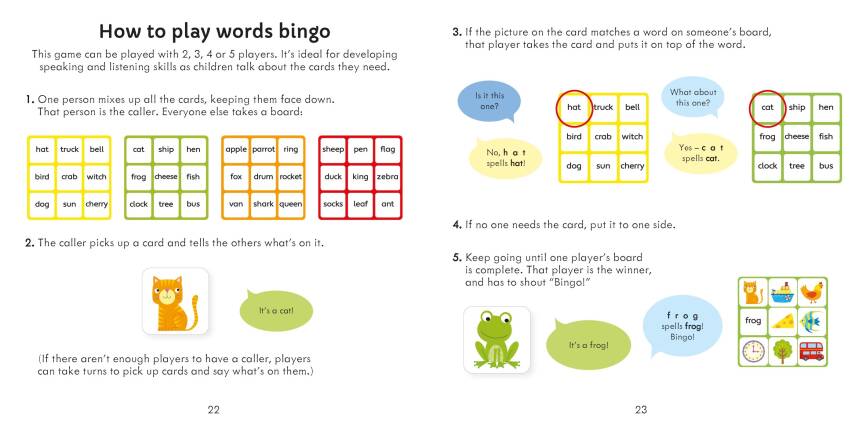 Words Matching Games and Book - 4
