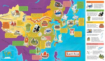 World Atlas Sticker Book - 5